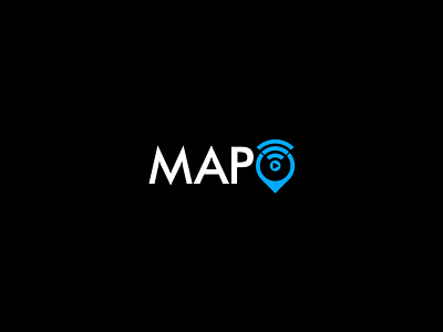 MAPO Location Logo 3d animation branding graphic design logo motion graphics ui