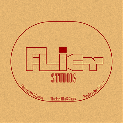 Flicr Studios branding design film cinema graphic design logo motion gr typography