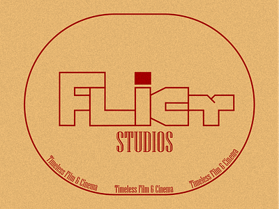 Flicr Studios branding design film cinema graphic design logo motion gr typography