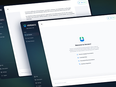 Versacc - AI Chat GPT Web App ai ai assistant ai bot ai chat bot artificial intelligence assistant bot chat app chat bot chat gpt chatting conversation conversational gpt message messenger open ai prompt siri talk