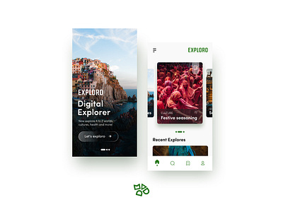 Exploro v.02 - UI App design app design app ui application design brand branding landing page space ui travel ui ui ui app ui design ui ux web design
