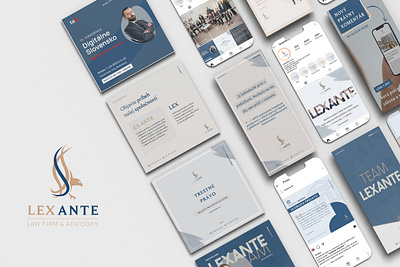 Law Firm & Advisory - Social media design graphic design instagram