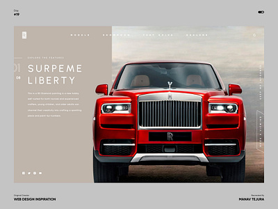 Rolls Royce Showcase by 𝔅𝔢𝔰𝔱𝔖𝔢𝔯𝔳𝔢𝔡𝔅𝔬𝔩𝔡 admindashboard app branding dashboard design graphic design illustration logo ui vector