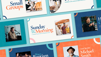 "Sunday Morning" Mega-Series church collection design graphic design mega series morning proclaim promedia series sermon slides sunday weekend