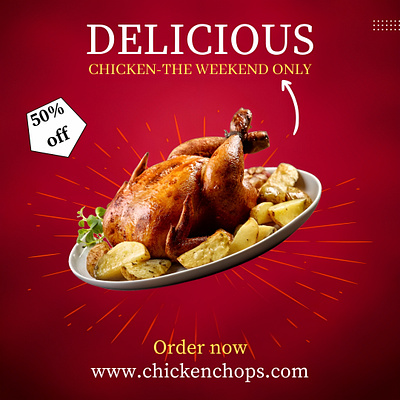 chicken chops creativity design flyers graphic design small businesses