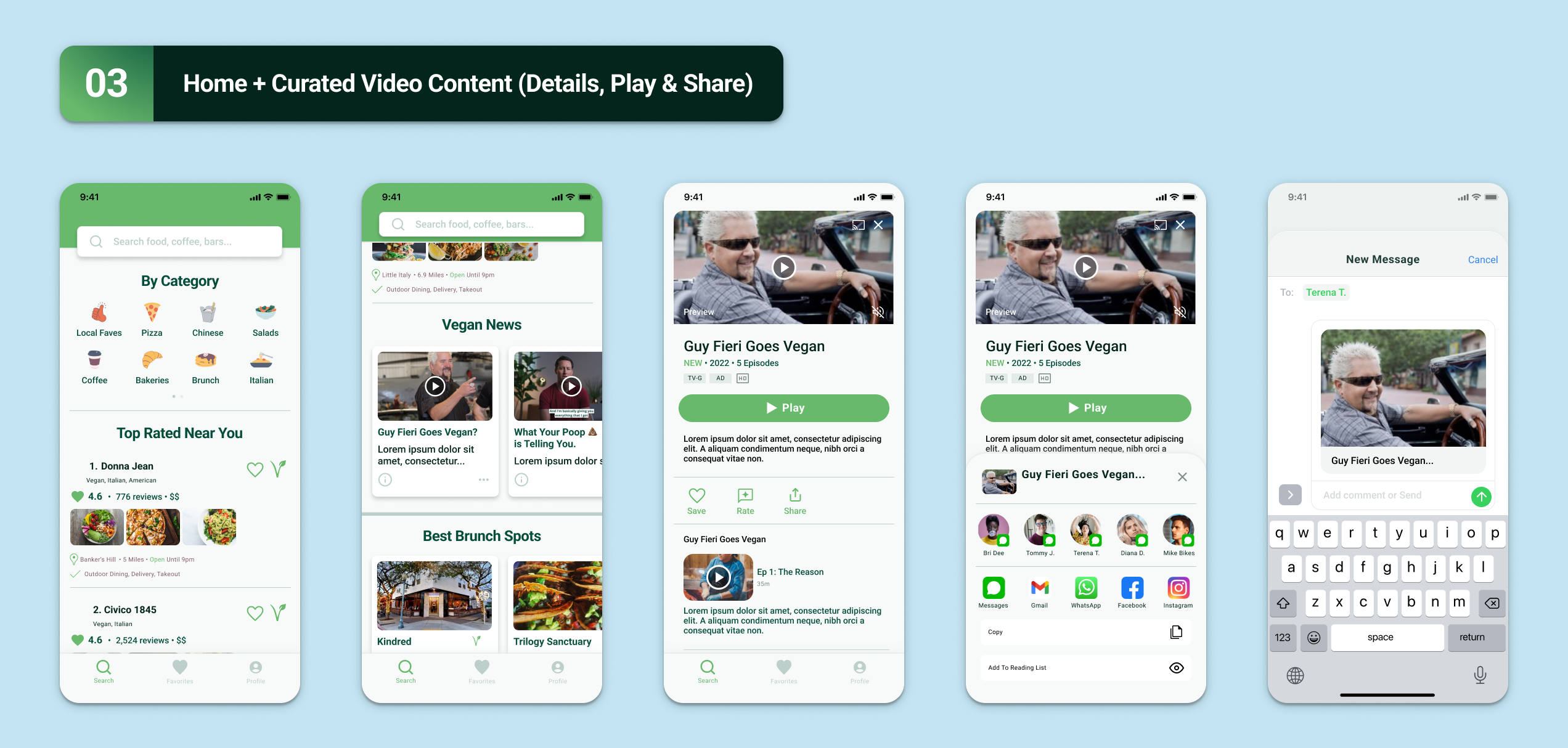 Planty Fresh, High Fidelity screens, UX, UI, mobile app