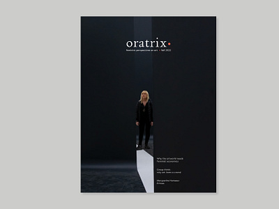 Oratrix book design feminist graphic design layout typography visual design