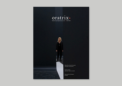 Oratrix book design feminist graphic design layout typography visual design