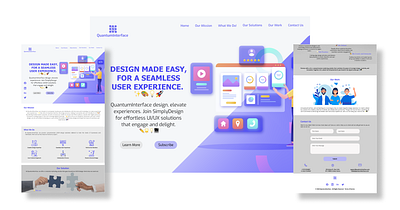 Landing Page branding design figma graphic design landing page ui uiux ux vector web website