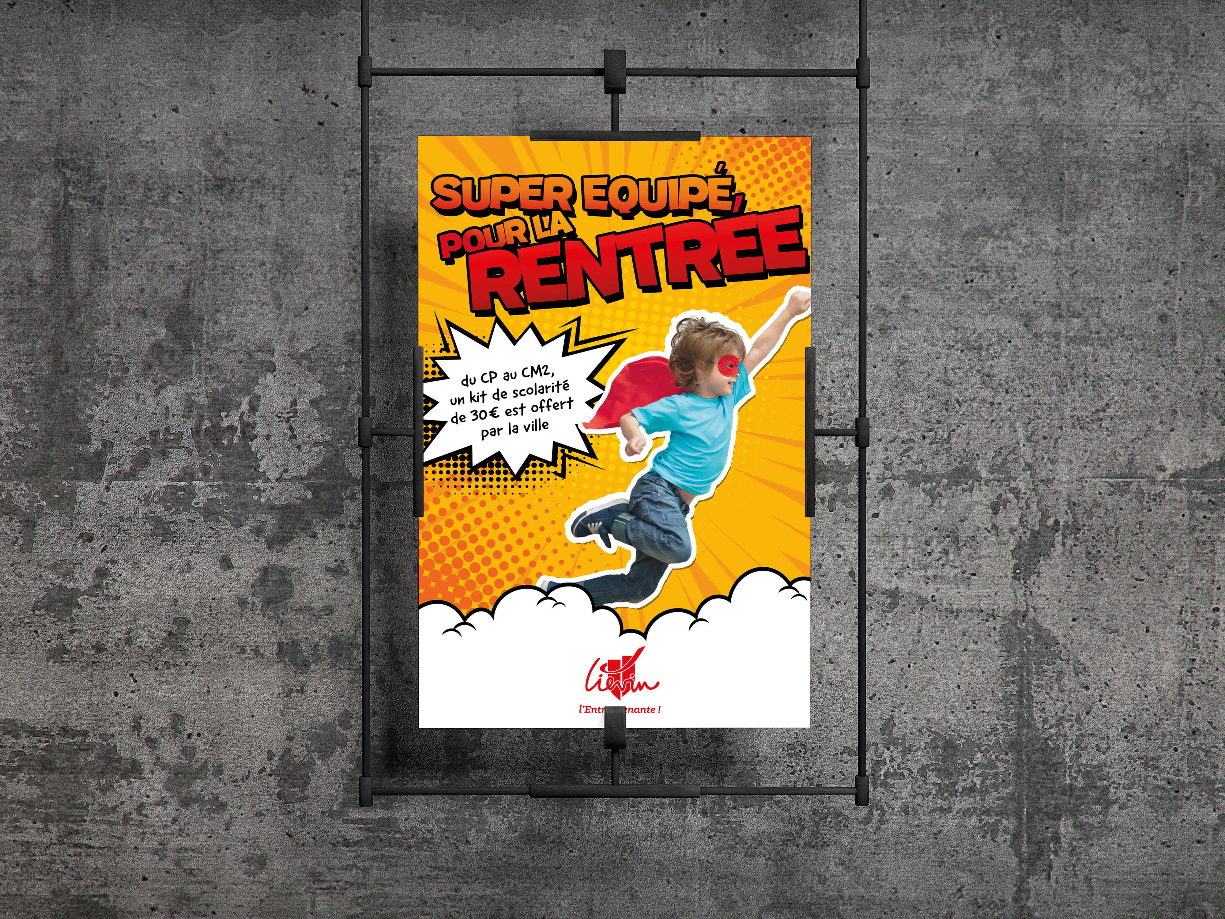 Kit de scolarité pour la rentrée 2023 graphic design illustration