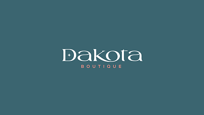 Dakota Boutique branding design graphic design logo typography
