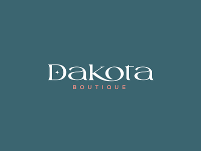 Dakota Boutique branding design graphic design logo typography