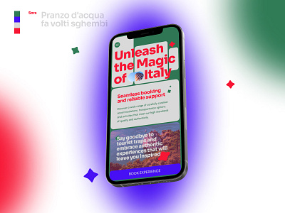 Travel app for Italy app booking branding design italy minimal travel ui we web webdesign