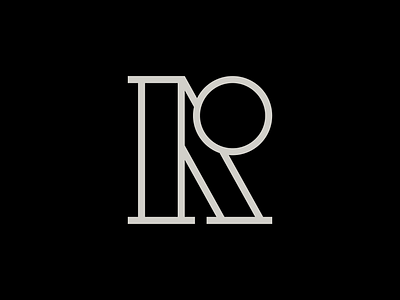 R lettermark feminine