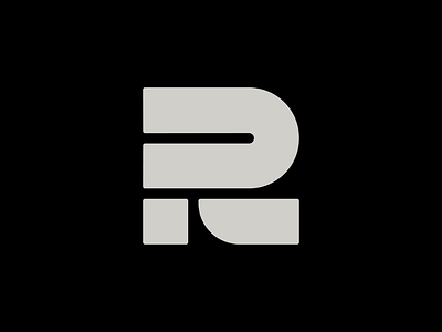 R Lettermark modern