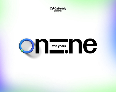 GoDaddy .Online Celebrating Ten Years and Ten More. branding design graphic design illustration logo template typography ui ux vector