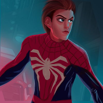 Spiderman designs drawing hero illustration illustrator peter parker procreate spider spiderman