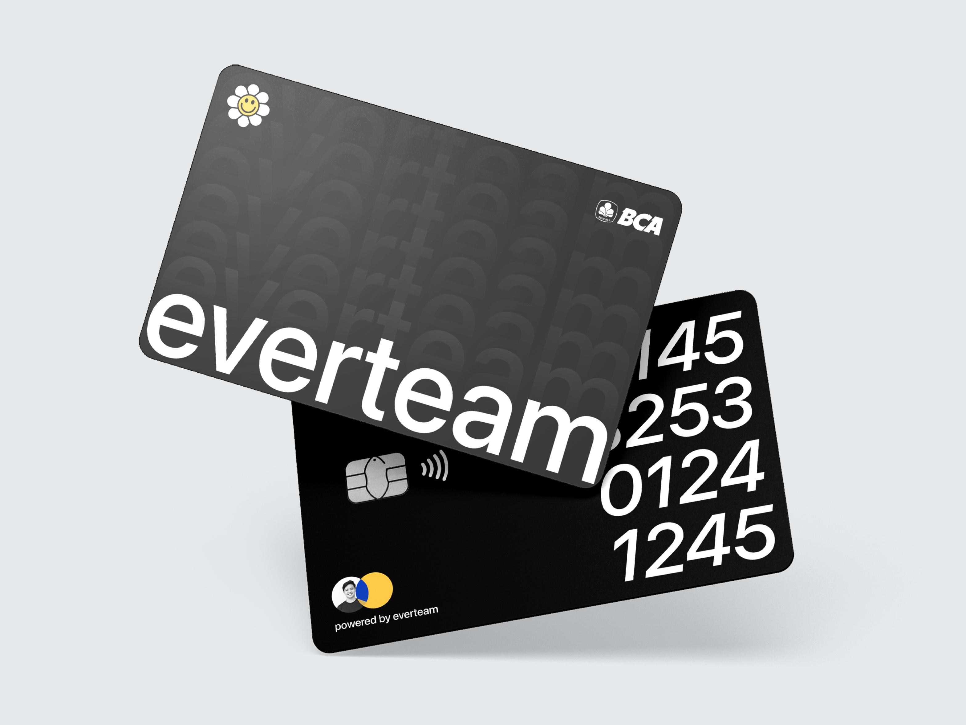 BCA Flazz Card - Everteam Member agency bank card clean design dollar ebanking emoney etoll ever ewallet finance fintech flazz money product design simple team virtual wallet