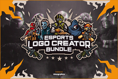 E Sports Logo Bundle esports esports logo gaming gaming logo graphic design logo logo bundles mascot templates templates gaming