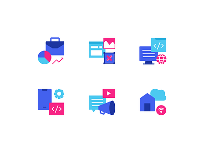 Digital MarketPro Iconography design icon icon design icon set icongraphy icons illustration ui