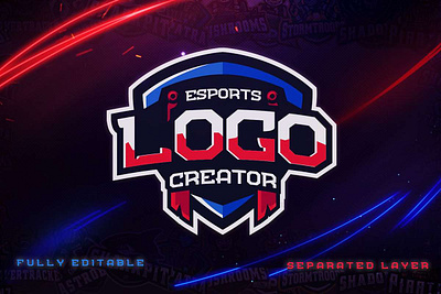 E Sports Logo Creator esport logo esports gaming graphic design logo logodesigner mascot mascot team sports logo templates