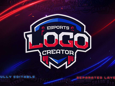 E Sports Logo Creator esport logo esports gaming graphic design logo logodesigner mascot mascot team sports logo templates