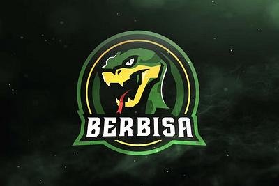 Berbisa Sport and Esports Logos design esport game gaming graphic logos reptile snake sport template