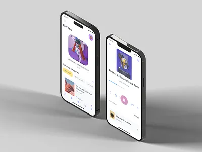 Tramkam - Reading app book design ios kit mobile reading template tramkam ui