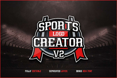 Sports Logo Creator design esport game graphic graphic design graphic styles logo logos mascot mascot templates new font ornament logo sport logo sports logo