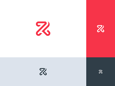 ZK '23.2 2023 letter mark logo monogram rebranding self brand zk zk logo zk monogram
