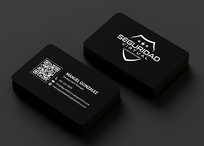 Business Card Design for SEGURIDAD VIRTUAL 3dmockup adobe illustrator adobeillustrator adobephotoshop adverisement ai brandidentity branding businesscard businesscarddesign design graphicdesign illustration logo logodesign marketingmaterial productpackaging visitingcard