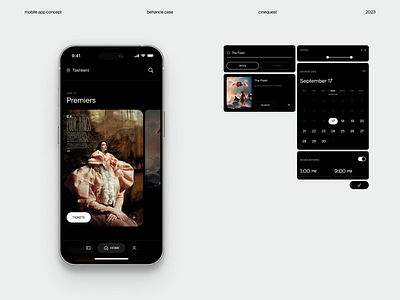 Booking movie tickets🎥 🎞️ app branding cinema design movie ui ux