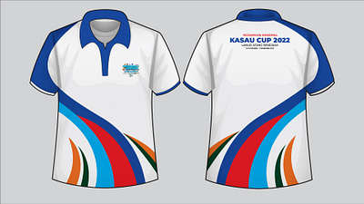Air squadron 6 tni-au polo shirt for rafter cup 2022 event branding design graphic design
