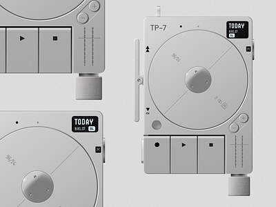 TP7 Replication design illustration ui ux