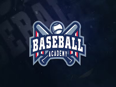 Baseball Academy Sports Logo baseball baseball academy baseball logo design esport game gaming graphic logo logo templates logos mascot esport mascot logo sports sports logo templates