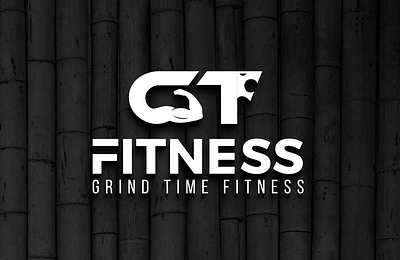 GT Fitness bitcoin btc fitness graphic design gym logo