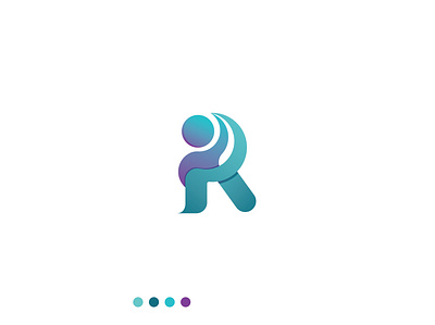 Letter P R people logo design? letter mark logo logo logo design people logo design pr logo design