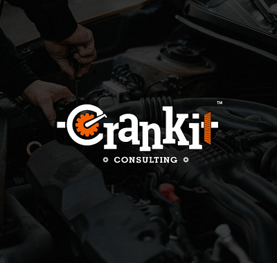Crankit Consulting - Logo design brand identity design logo pune veerendratikhe