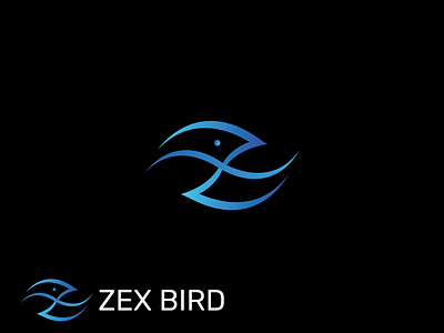 ZEX BIRD LOGO DESIGN d creative logo logo logo design z logo mark zlogo deign