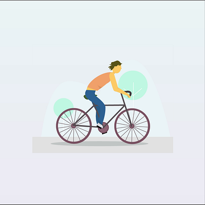 Cycling Animation animation cycling illustration