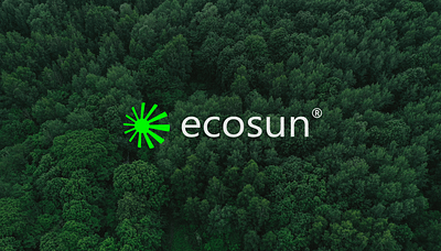 ecosun™ brand brand identity brand logo branding brandkit corporate identity eco full branding identity logo logo design logo designer minimal logo modern logo park visual identity