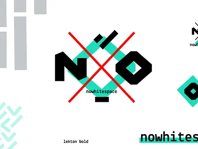 Nowhitespace Branding (2023) branding design graphic design illustration logo music paulspades typography vector