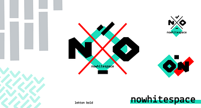 Nowhitespace Branding (2023) branding design graphic design illustration logo music paulspades typography vector