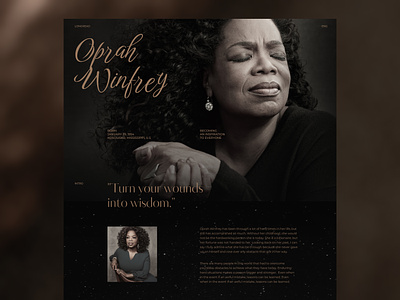 Oprah Winfrey Biography Longread biography digital editorial editorial gorgeous lognread love oprah oprah winfrey prosperity web website wisdom