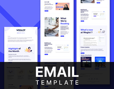 Email Template For WEGLOT email coding email deisgn email design and code email design in figma email newsletter email template