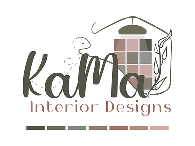 1# Logo for KaMa Interior Design branding graphic design logo vector