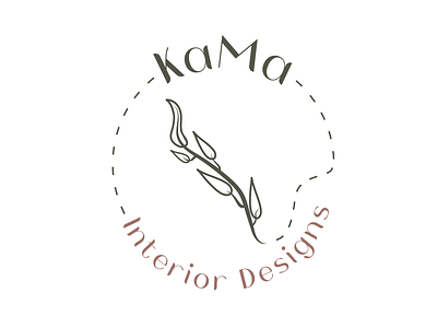 4# Alternative logo for KaMa Interior Design branding design graphic design illustration logo vector