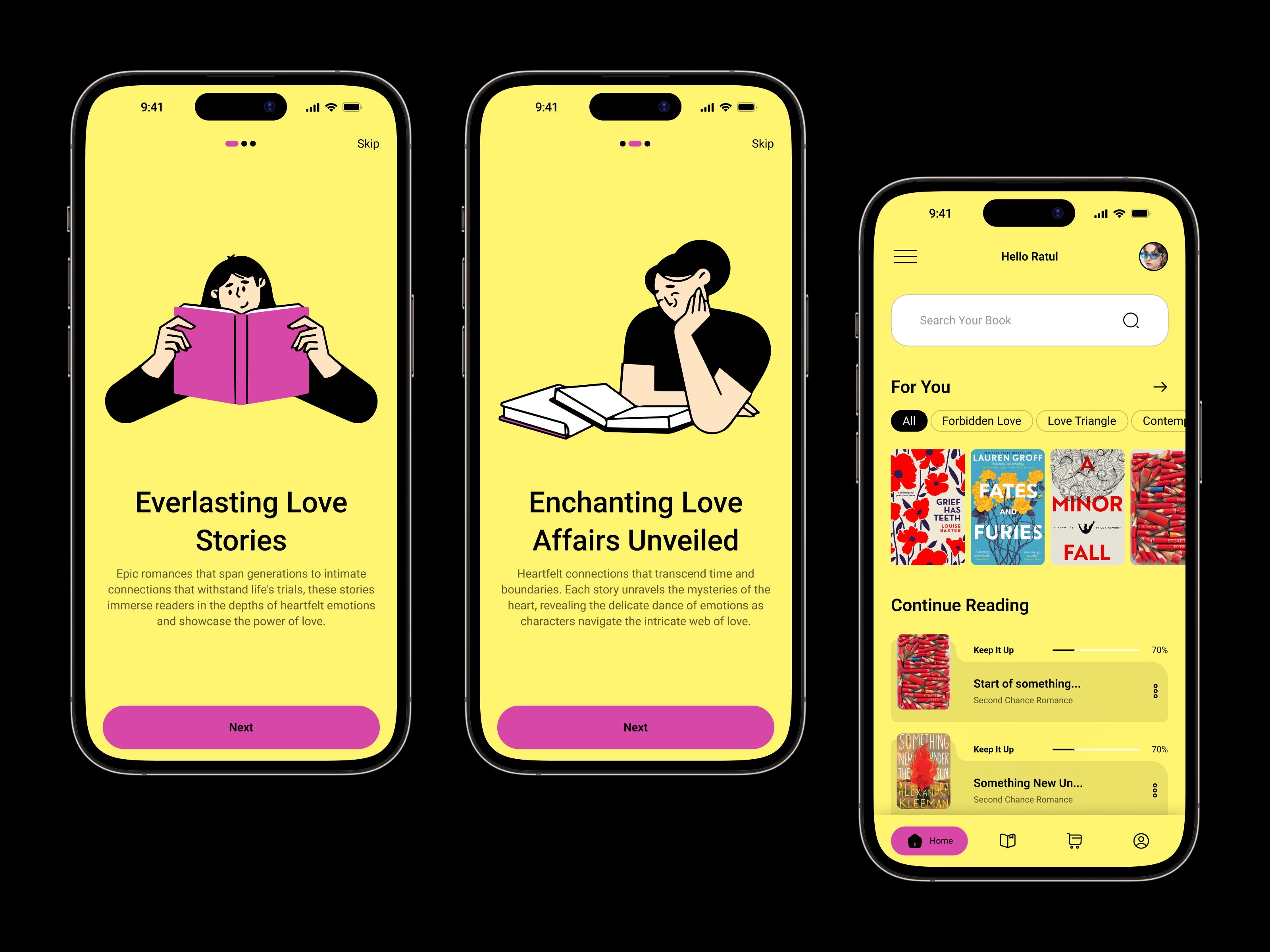 UI/UX For E Book Mobile App Design app ui inspiration book app ui bookstore app ui clean ui design digital library ui e book app ui flat design ui intuitive ux light dark mode ui minimal app design mobile app ux mobile ui design modern ui reading app ux reading experience smart book app typography design ui ux design uiux concept user experience