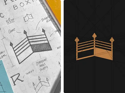 Regalis Boxing Club logomark boxing brand design brand identity brand identity design branding design fighting graphic design logo logo design logo designer logomark logotype minimal mma modern simple sport sports sports logo