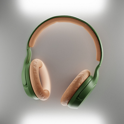 3D Model of Revolutionary Headphone 3d animation blender graphic design headset motion graphics product design